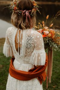 mariée d'automne tatouée, Aline Mercier, AM-Weddings, wedding planner Genève, Geneva, Suisse, Switzerland